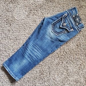 Miss me capris size 25